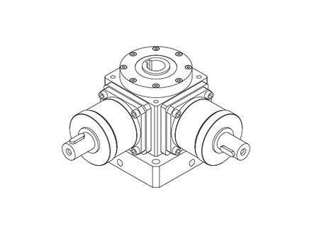 RT-2AX-Z多点式升降用中空轴型式